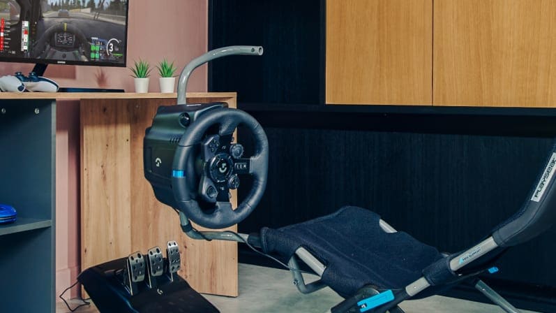 Cockpit PLAYSEAT Challenge X - Logitech G Edition, pliabil, negru